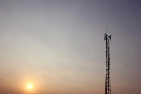 Signal tower Stock Photos
