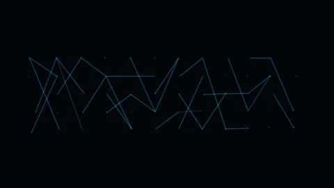 Signal Travels Through An Extremely Deep Stack Of Layers Stock Footage 344511455