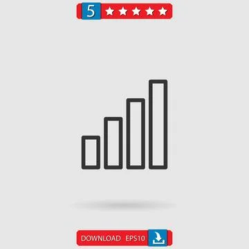 Signal vector icon Stock-Illustration