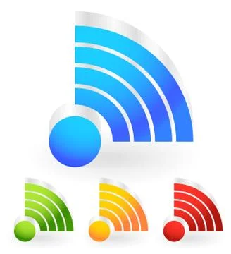 Signal vectors 스톡 일러스트