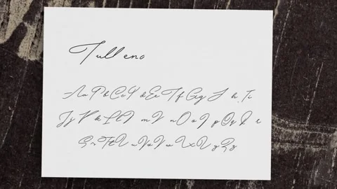 Signature Animated Handwriting Stockmateriaal After Effects