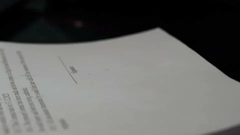 Signature on Contract 스톡 동영상 149244700