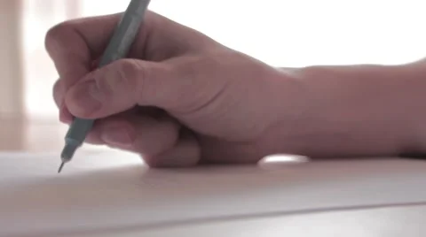 Signature of the document Stock Footage 49239158