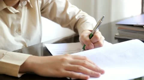 The Signature 库存影片 12377783