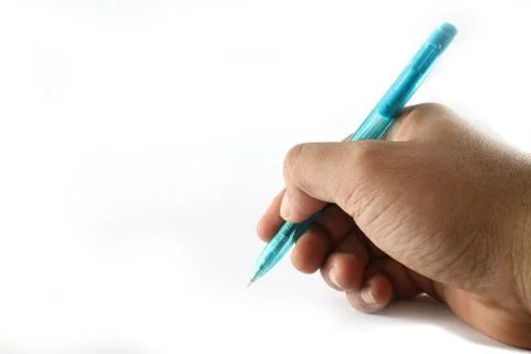 Signature hand Stock Photos