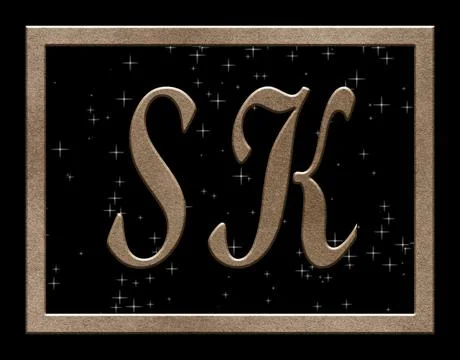 Signature SK , crystal Иллюстрация