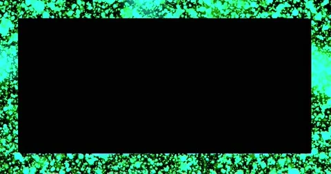 Signboard with empty space for logo or text. Animation glitch effect Stock Footage 236538099