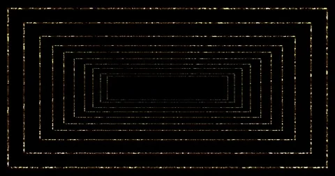 Signboard with empty space for logo or text. Animation glitter effect Stock Footage 277077117