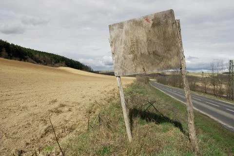 Signboard Foto stock