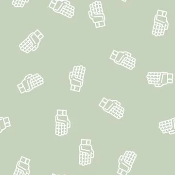 Signet accessory line vector seamless pattern Stock Illustration