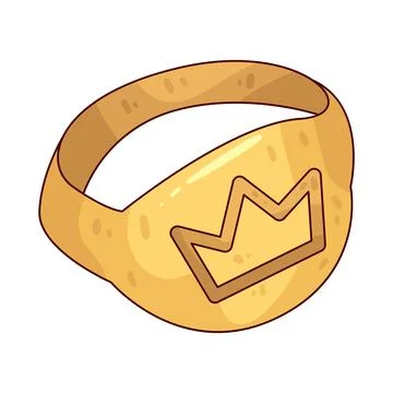 Signet Ring illustration Stock Illustration