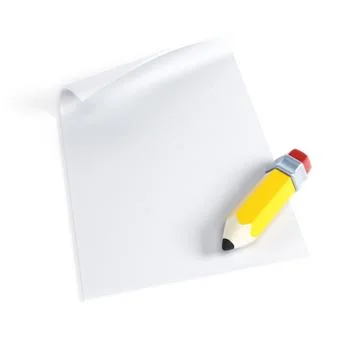 Signing contract Stock Illustration