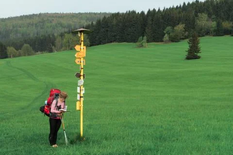 Signpost C Stock Photos