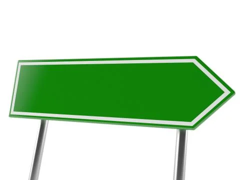 Signpost with copy space Stock Illustration