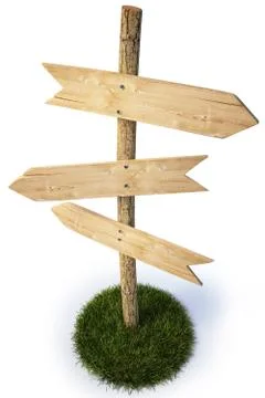 Signpost Stock Illustration