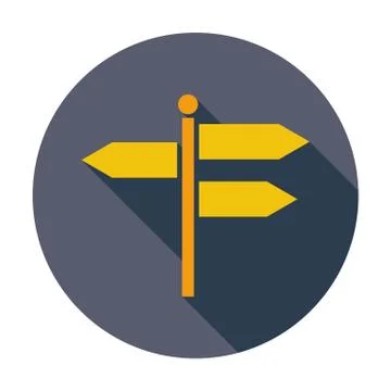 Signpost Stock Illustration