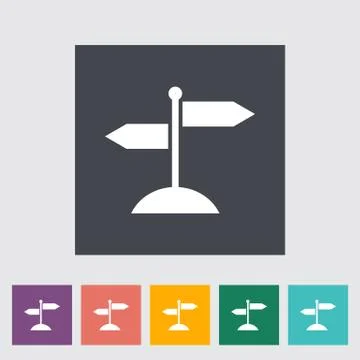 Signpost Stock Illustration