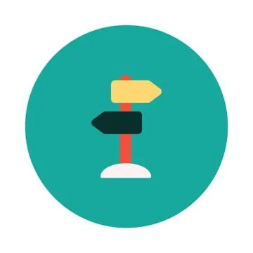 Signpost Illustrazione stock