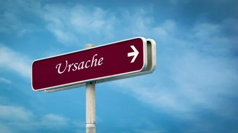 Signposts the direct way to Cause Stock Photos