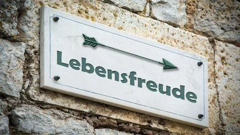 Signposts the direct way to High Spirits Stock-Fotos