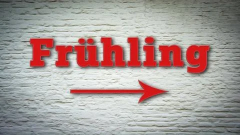 Signposts the direct way to Spring Stock Photos