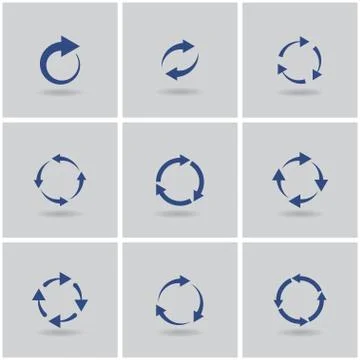 Signs of recycling Stock Illustration