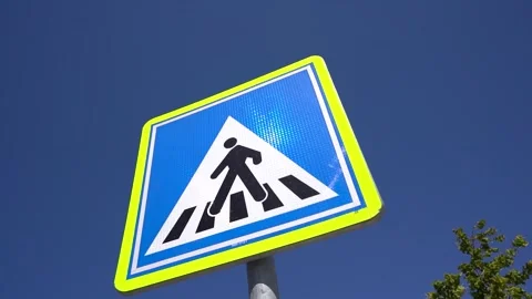 Signs of the Road: A Roadmap for Drivers Stock Footage 247900237