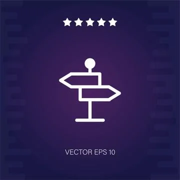 Signs vector icon Stock Illustration