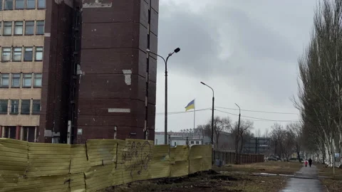 Signs of war in Ukraine Stock-Footage 171381930