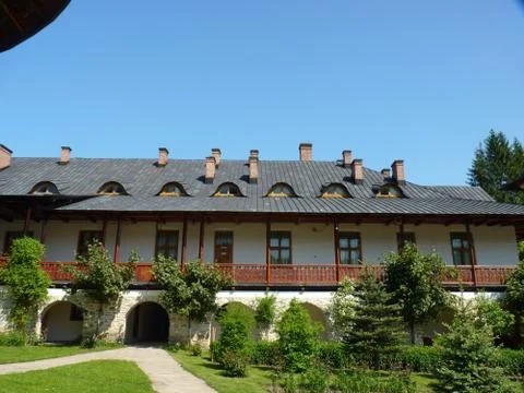 Sihastrie monastery Stock Photos