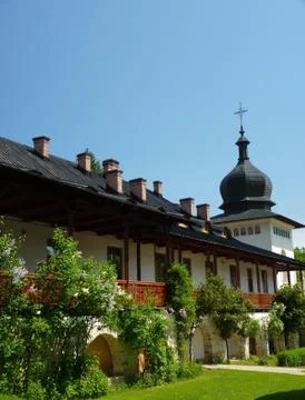 Sihastrie monastery Stock Photos