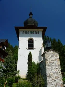 Sihastrie monastery Stock Photos