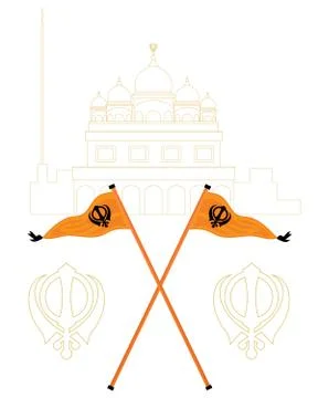 Sikh greeting Stock Illustration