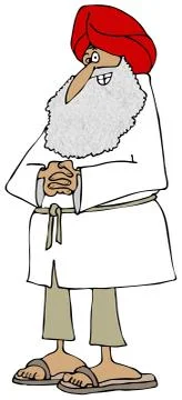Sikh man Stock Illustration