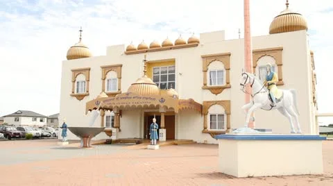 Sikh Temple Stock Footage 11811574