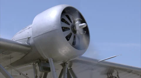 Sikorsky S-39 Engine MWS 動画素材 37020197