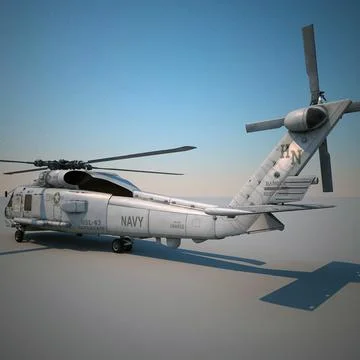 Sikorsky SH-60 Seahawk V4 ~ 3D Model #91535756 | Pond5