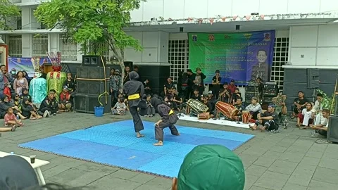 Silat Duel Demonstration! Video stock 242020833
