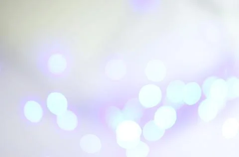 Silber bokeh lights defocused Stock Photos