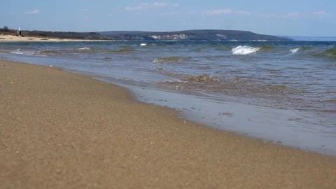 Silence on the beach Stock Footage 89275052