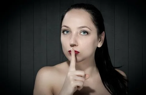 Silence please Stock Photos