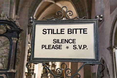 Silence Please Stock Photos