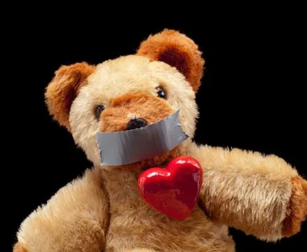 Silenced lover Stock Photos