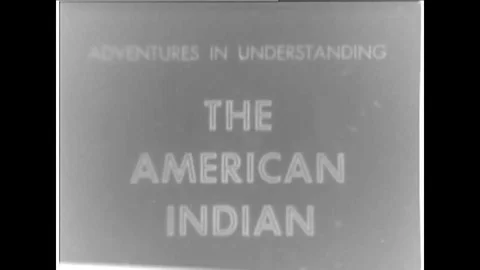 A silent 1933 documentary survey of integration programs for Native Americans Stock Footage 111961206