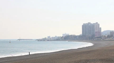 The silent beach Stock Footage 35801822