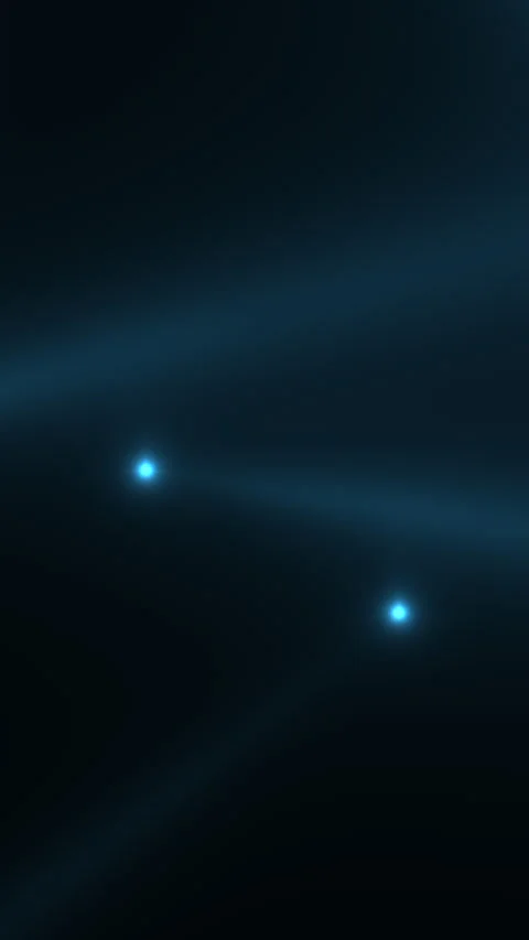 Silent Beams Connect Distant Points, Science Fiction Inspired Design Stock Footage 324852968