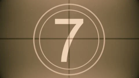 Silent Film Countdown Vidéo 64542463