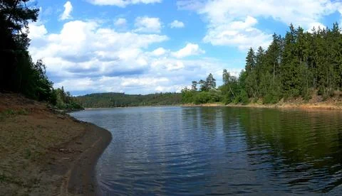 Silent river Stock Photos