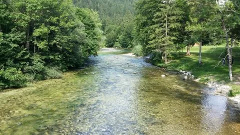 SILENT RIVER Stock Photos