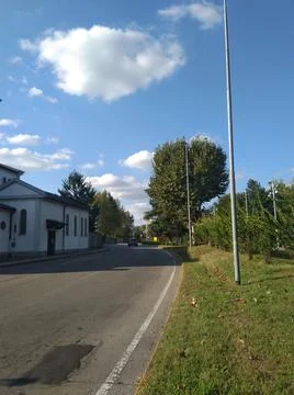 Silent Road View 库存照片